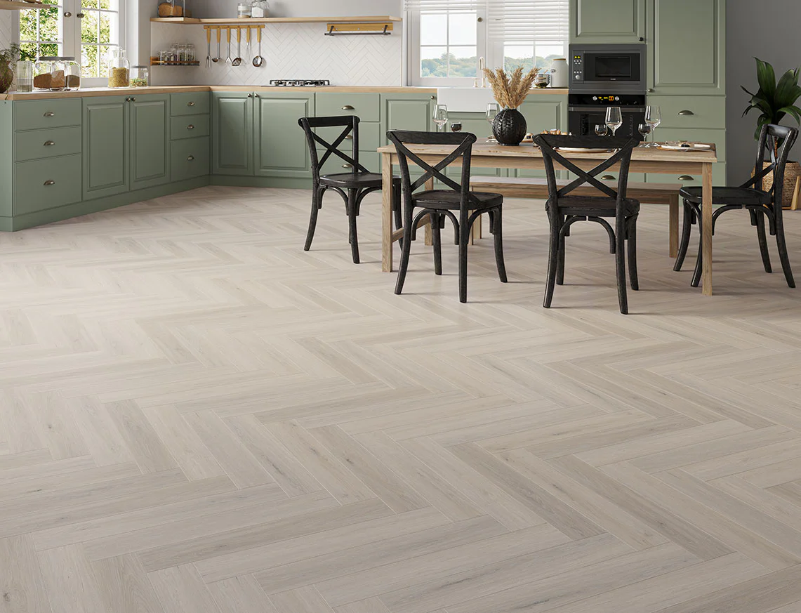 Herringbone Click LVT